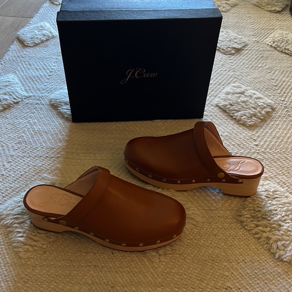 J.Crew Convertible Tan Clogs - Size 8.5 - Picture 7 of 8